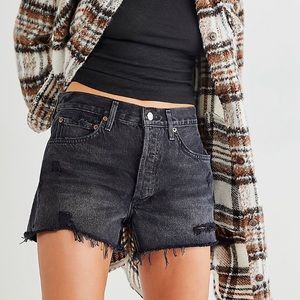 NWOT Agolde Parker shorts black 24